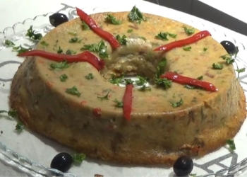 Receita do Pudim de Atum à moda antiga