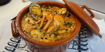 Receita de Arroz de Marisco