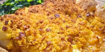 Receita de Bacalhau com Broa