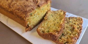 Receita de Bolo de Curgete com Cenoura e Laranja