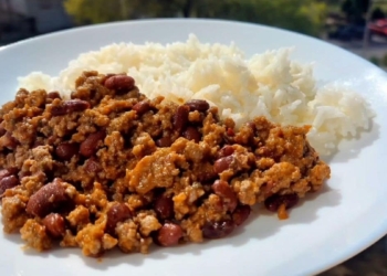 Receita de Chili com Carne à minha maneira