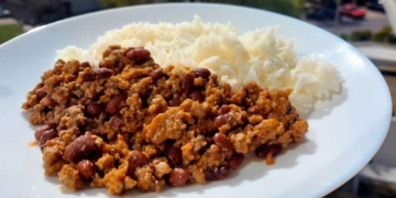 Receita de Chili com Carne à minha maneira