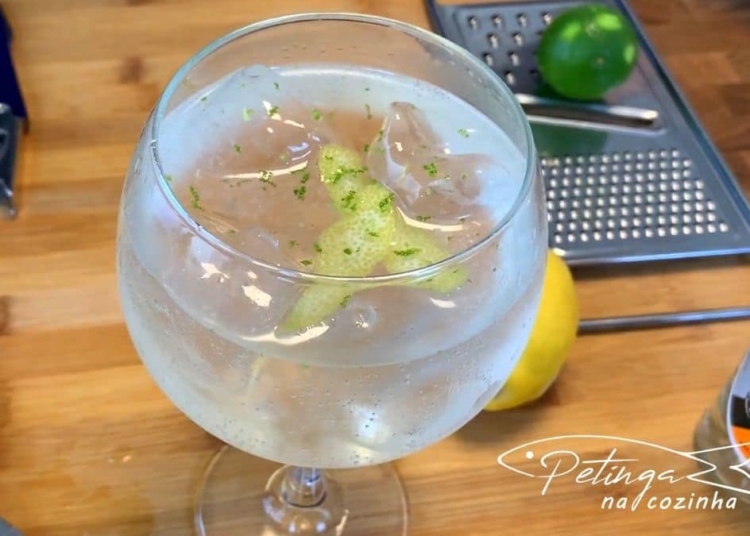 Receita de Gin Tónico Cítrico
