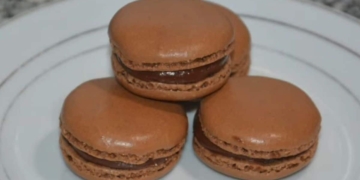 Receita de Macarons de Chocolate