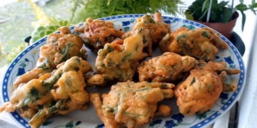 Receita fácil de Pataniscas de Feijão Verde