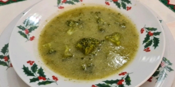 Receita de Sopa de Brócolos