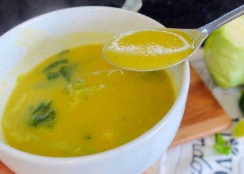Receita de Sopa de Legumes fácil