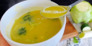 Receita de Sopa de Legumes fácil