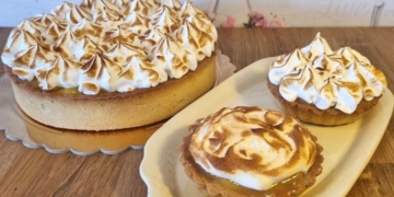 Receita da Tarte Merengada de Limão