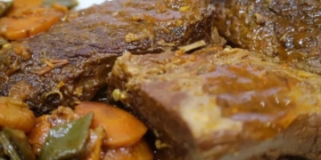 Receita de Vitela Estufada