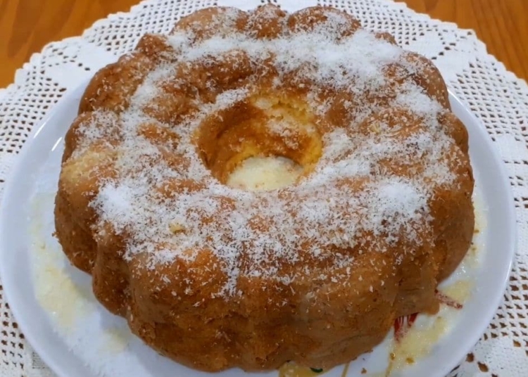 Receita do Bolo Chiffon de Laranja mais fofo e fácil