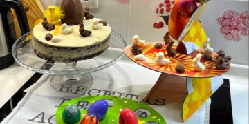 Receita do Bolo de Chocolate com Creme de Licor de Creme de Whisky