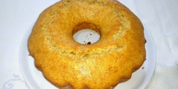 Receita do Bolo de Laranja e Canela