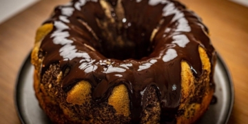 Receita de Bolo Mármore à antiga e super fofinho