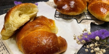 Receita dos melhores Croissants Brioche