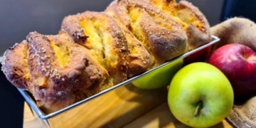 Receita de Folar da Páscoa de Maçã