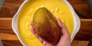 Receita da Mousse de Manga super simples