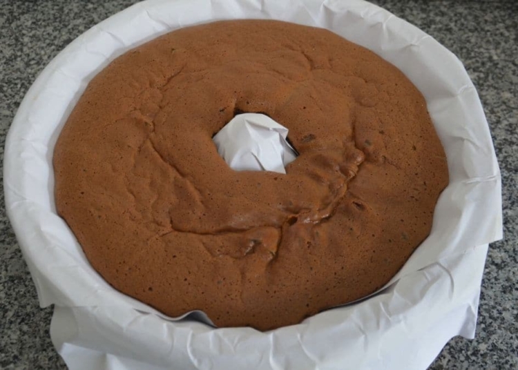 Receita de Pão de Ló de Margaride de Chocolate