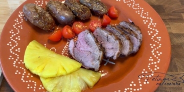Receita de Pato no Forno com Abacaxi Caramelizado