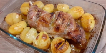 Receita de Perna de Peru Assada no Forno