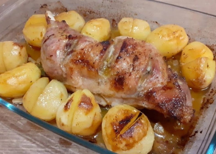 Receita de Perna de Peru Assada no Forno