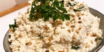 Receita de Ricota de Caju e Soja