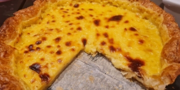 Receita de Tarte de Pastel de Nata