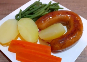 Receita de Alheira à Portuguesa sem rebentar