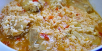 Receita de Arroz de Frango fácil e barato