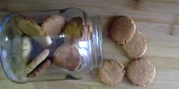 Receita saudável de Bolachas de Amêndoa e Limão