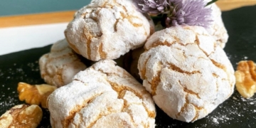 Receita de Bolinhos de Noz