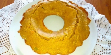 Receita do Bolo de Cenoura simples