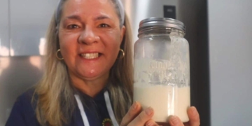 Receita muito fácil de Fermento Natural