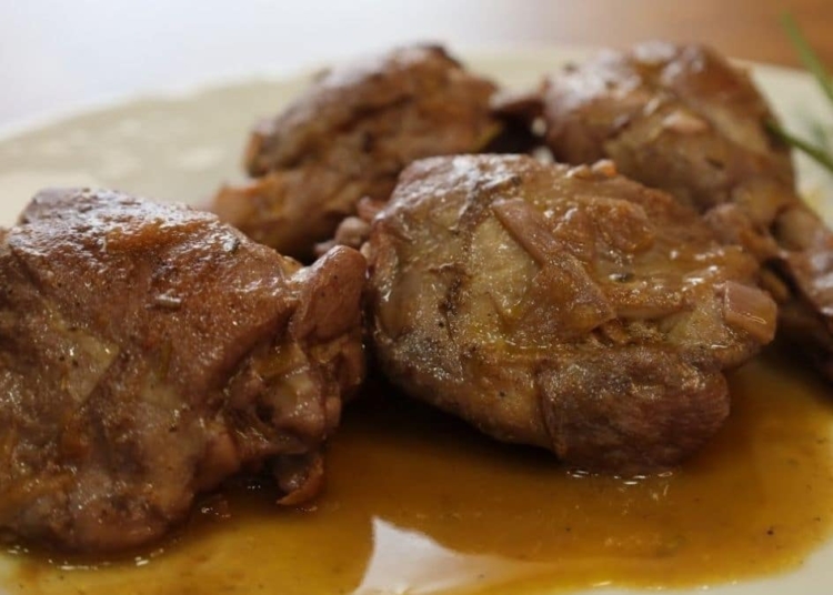 Receita de Frango à Caçador  