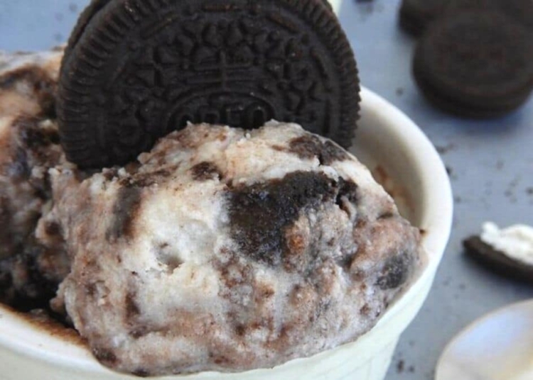 Receita de Gelado de Oreo super fácil