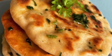 Receita de Pão Naan
