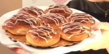Receita de Rolinhos de Canela