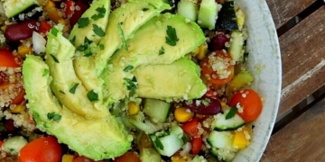 Receita da Salada de Quinoa Mexicana