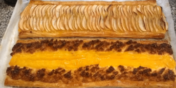 Receita de Tarte Coco e Tarte de Maçã