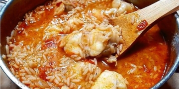 Receita de Arroz de Tamboril