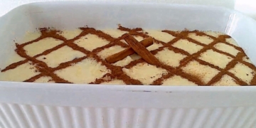 Receita de Arroz Doce Alentejano