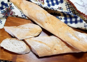 Receita de Baguete sem glúten