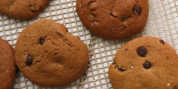 Receita das Bolachas com Pepitas de Chocolate