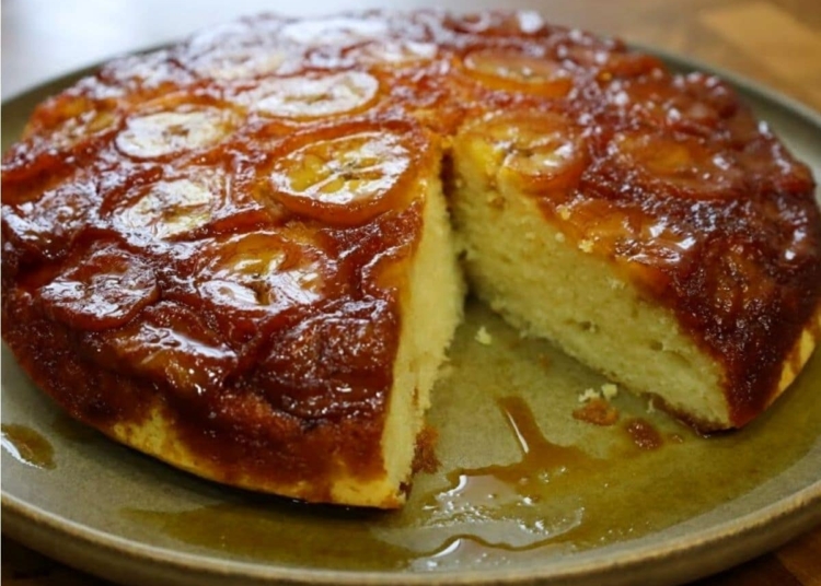 Receita rápido Bolo de Banana