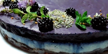 Receita de Cheesecake de Amoras Silvestres