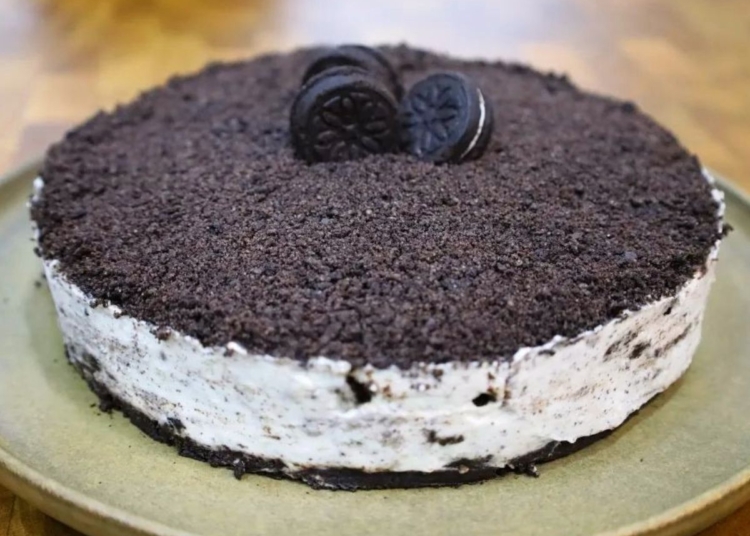 Receita de Cheesecake de Oreo