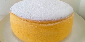 Receita do Cheesecake Japonês