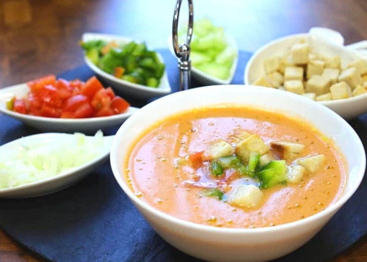 Receita de Gaspacho Andaluz