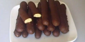 Receita de Palitos de Chocolate