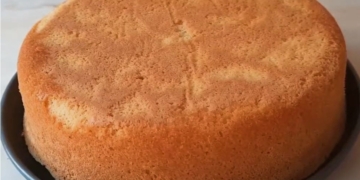 Receita de Pão de Ló simples 